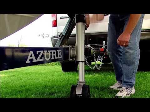 Load image into Gallery viewer, Fulton F2 Marine Trailer Jack, 1,600 lbs. Lift Capacity, Side Wind, Bolt-On Side Mount, 10 in. Travel
