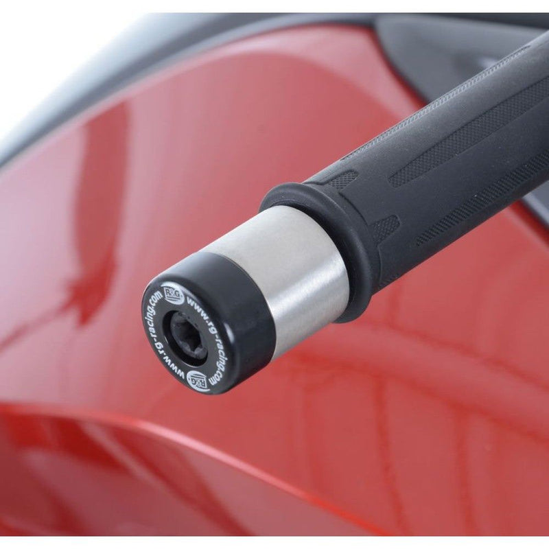 Load image into Gallery viewer, R&amp;G Racing Black Bar End Sliders For 2017-2018 BMW K1600GT SE BE0113BK
