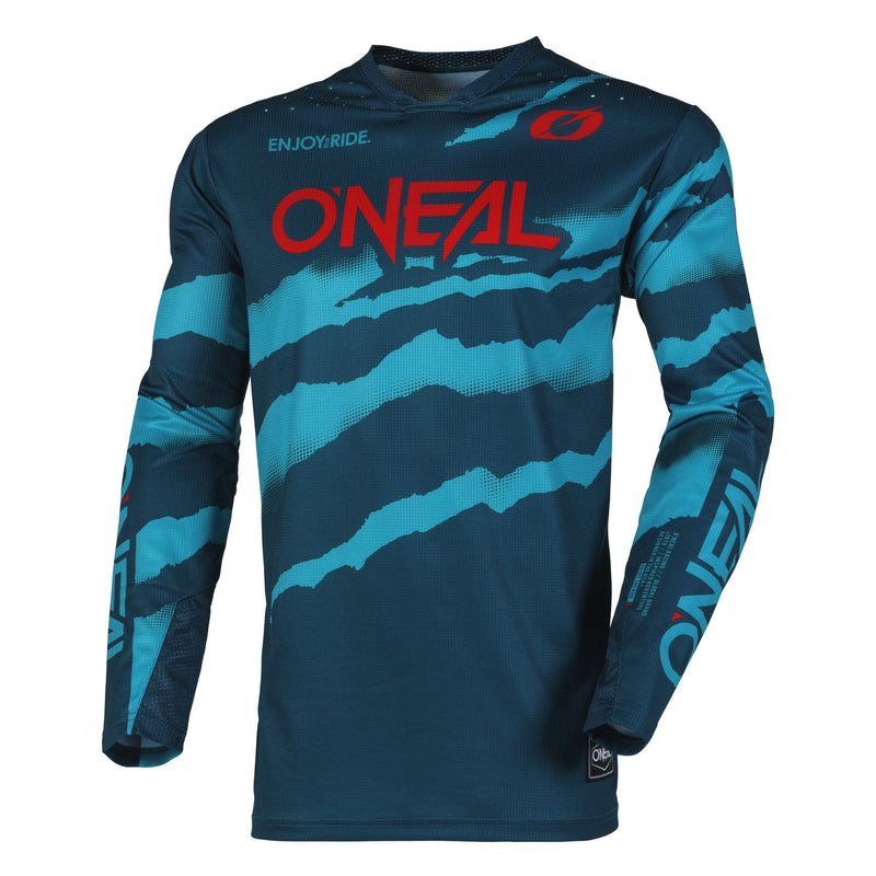 Load image into Gallery viewer, Motocross Jersey 242 O&#39;Neal Hardwear Wild Blue / Teal Motocross Jersey
