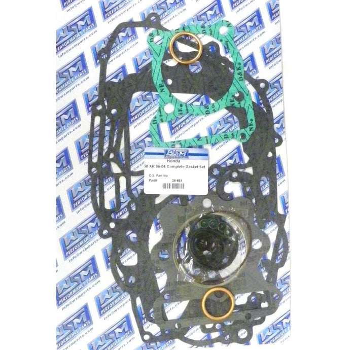 WSM Complete Gasket Kit For Honda 250 XR 96-04 25-661