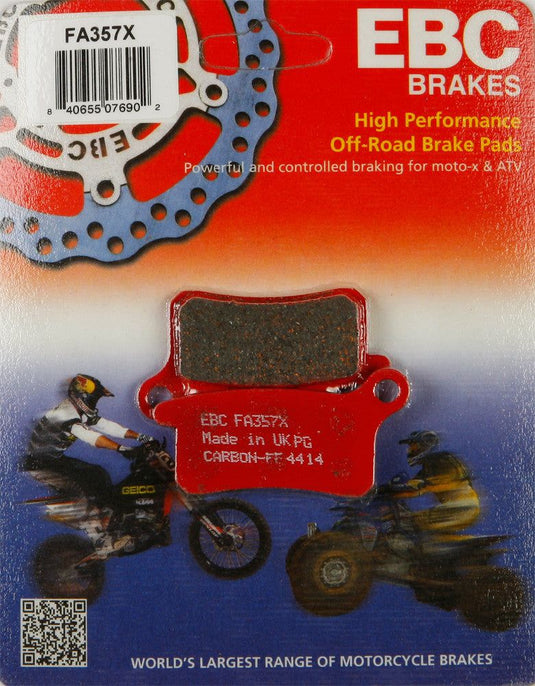 EBC 1 Pair Performance X-Series Carbon Brake Pads MPN FA357X
