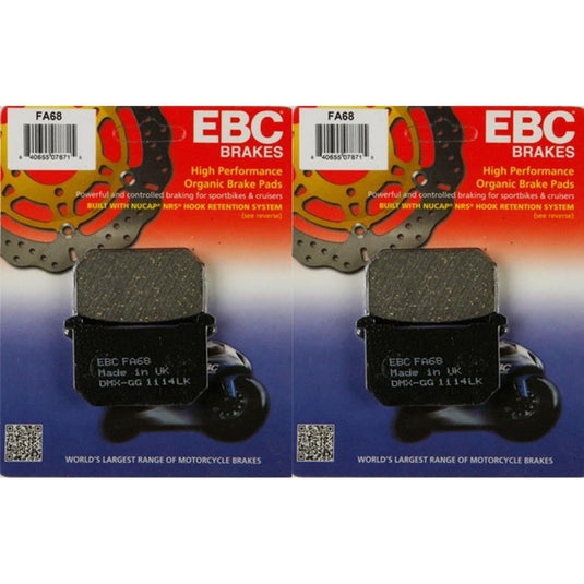 EBC Brake Pad Front Kit FA68 for Kawasaki KZ 1000 J 1981-1982