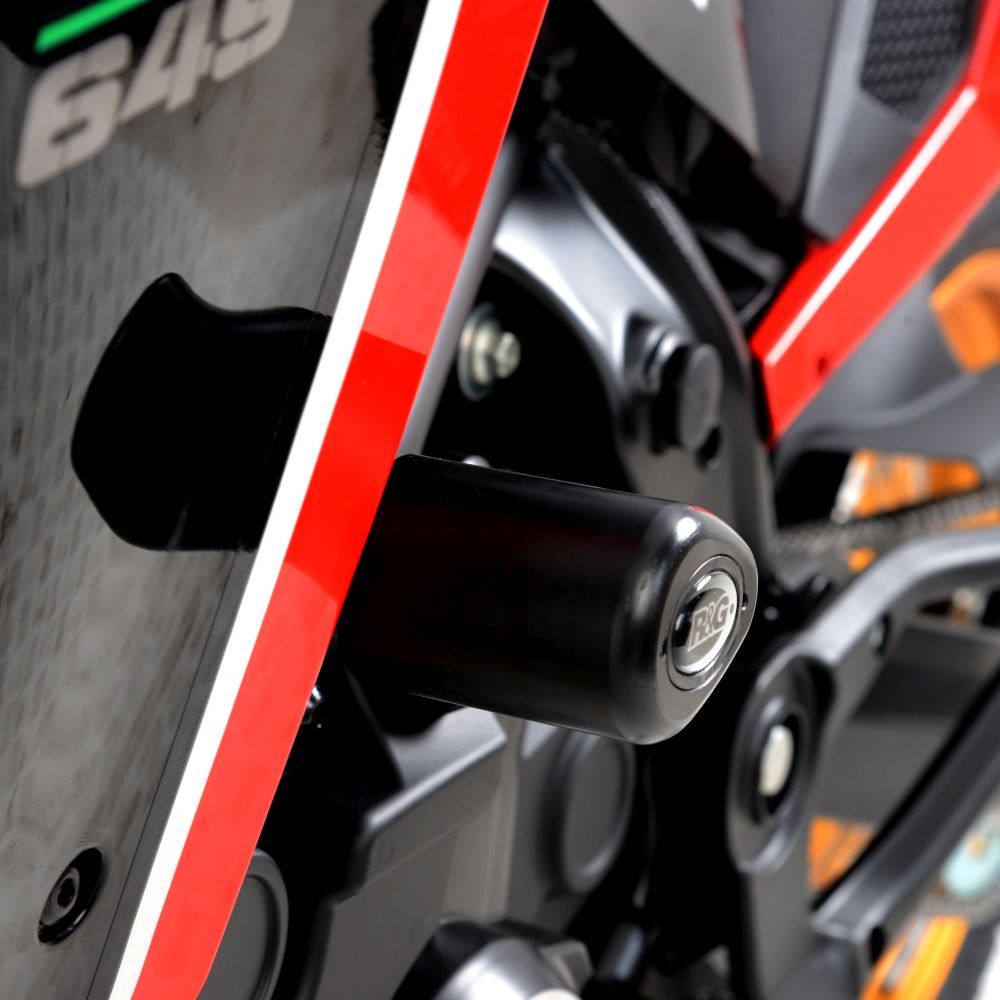 R&G Racing Black Aero Style Crash Protection Bobbins For 2023-2024 Moto Morini X-Cape 649