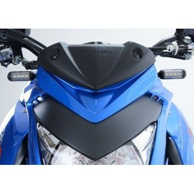 Load image into Gallery viewer, R&amp;G Racing Black Front Indicator Adapter Kit For 2016-2017 Suzuki GSXS1000
