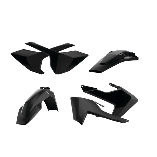 Acerbis Black Standard Plastic Kit for Husqvarna - 2634020001