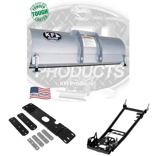 Load image into Gallery viewer, KFI ATV 54&quot; Snow Plow Kit Combo Polaris Sportsman 570 2014-2016 NEW

