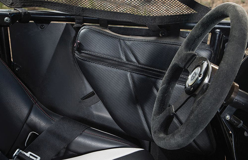 Load image into Gallery viewer, Pro Armor Door Knee Pads with Storage Black - P141054
