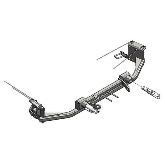 Blue Ox Ascent Tow Bar (7,500 lbs. tow capacity) & Baseplate Combo fits Select GMC Acadia (includes Denali & All-Terrain) (No Limited)
