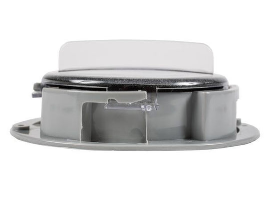 Plastic Document Holder, Round with Clear Cover