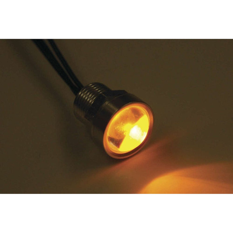Load image into Gallery viewer, Letric Lighting Royal Flush Mount G2 LED 3-Wire, 9/16", Polished/Red/Amber
