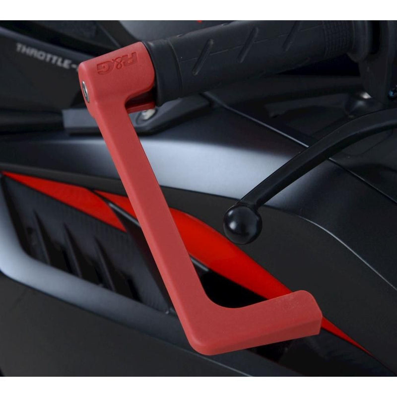 Load image into Gallery viewer, R&amp;G Racing Red Moulded Lever Guard MLG0049BL
