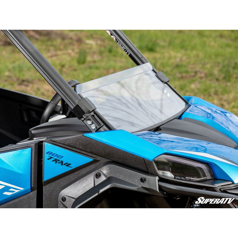 Load image into Gallery viewer, SuperATV CFMOTO ZForce 800 Trail Scratch-Resistant Half Windshield HWS-CF-ZF800T-70
