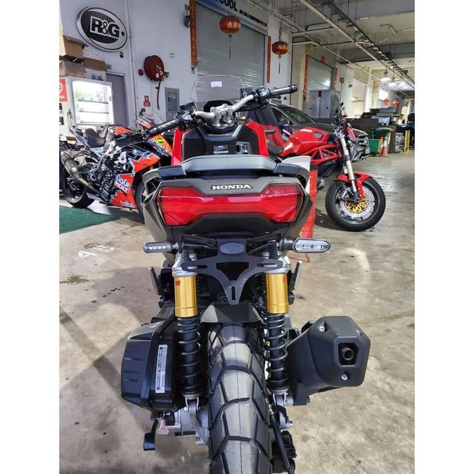 R&G Racing Black Tail Tidy License Plate Holder For 2021-2023 Honda ADV150
