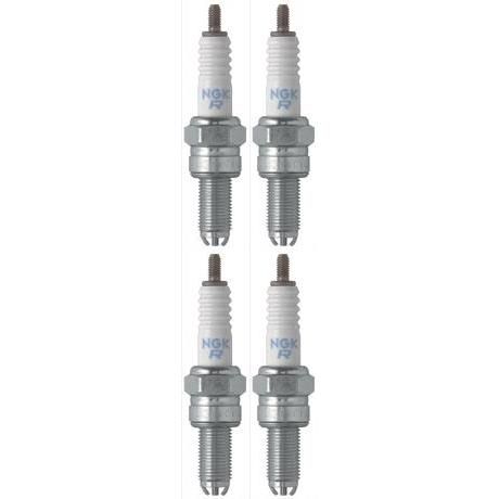 Load image into Gallery viewer, Set 4 NGK Standard Spark Plugs for Suzuki GSF400 1993-1991 Engine 400cc
