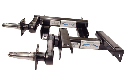 Reliable 3,500 lbs. Torsional Stub Axles (pair) - 1-3/8" to 1-1/16" Tapered Spindles