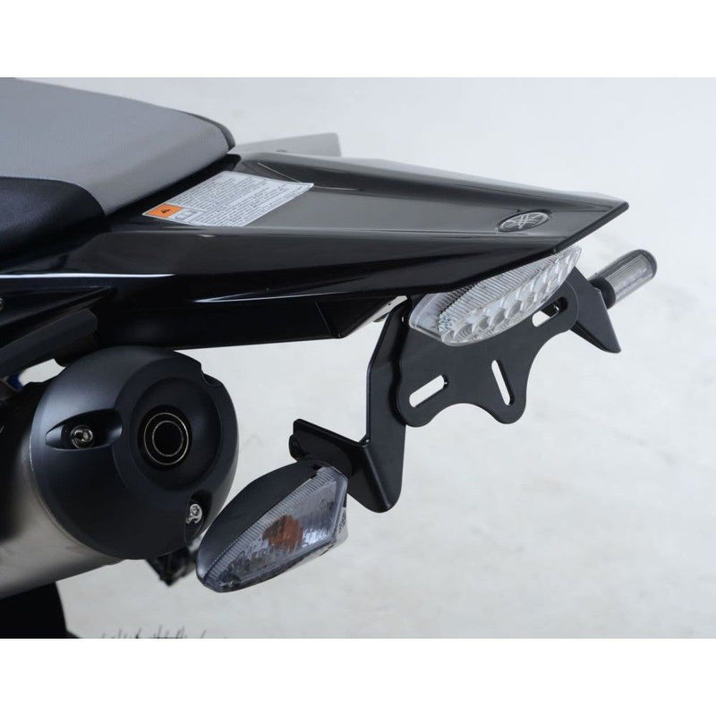 Load image into Gallery viewer, R&amp;G Racing Black Tail Tidy License Plate Holder For 2009-2017 Yamaha WR 125 R
