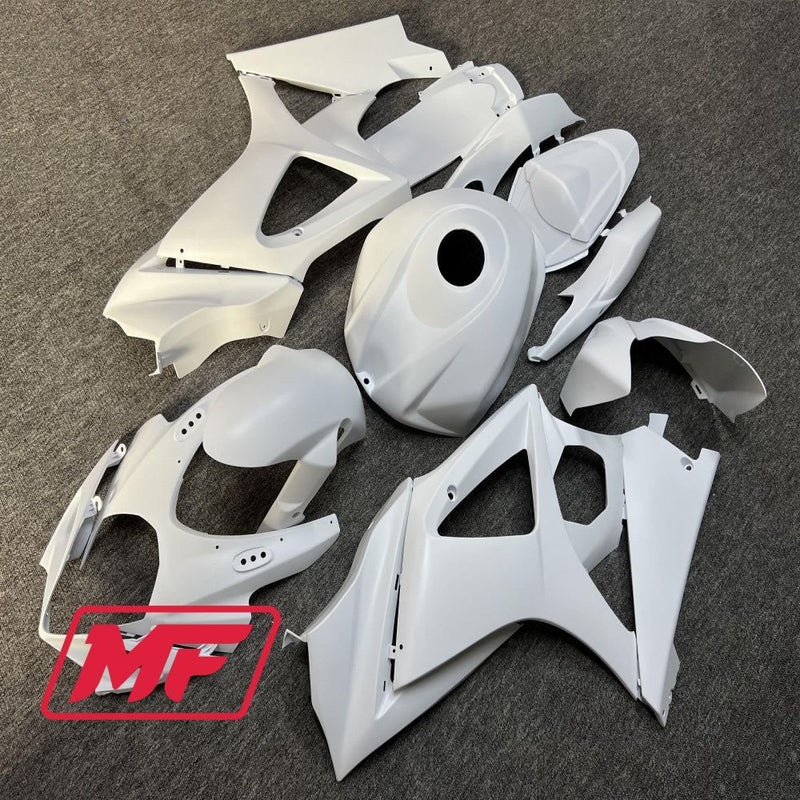 Load image into Gallery viewer, Monster Fairings Full Kit Suzuki GSXR1000 07-08 Matte White + Windshield + Gas Tank Cover
