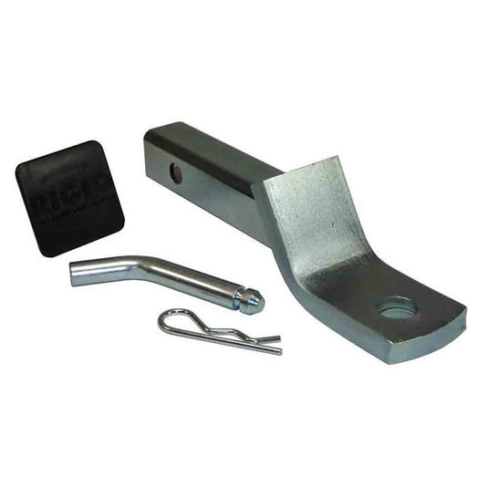 Rigid Hitch Ball Mount Kit with 1 Inch Drop or 1/2 Inch Rise, 7 Inch Length