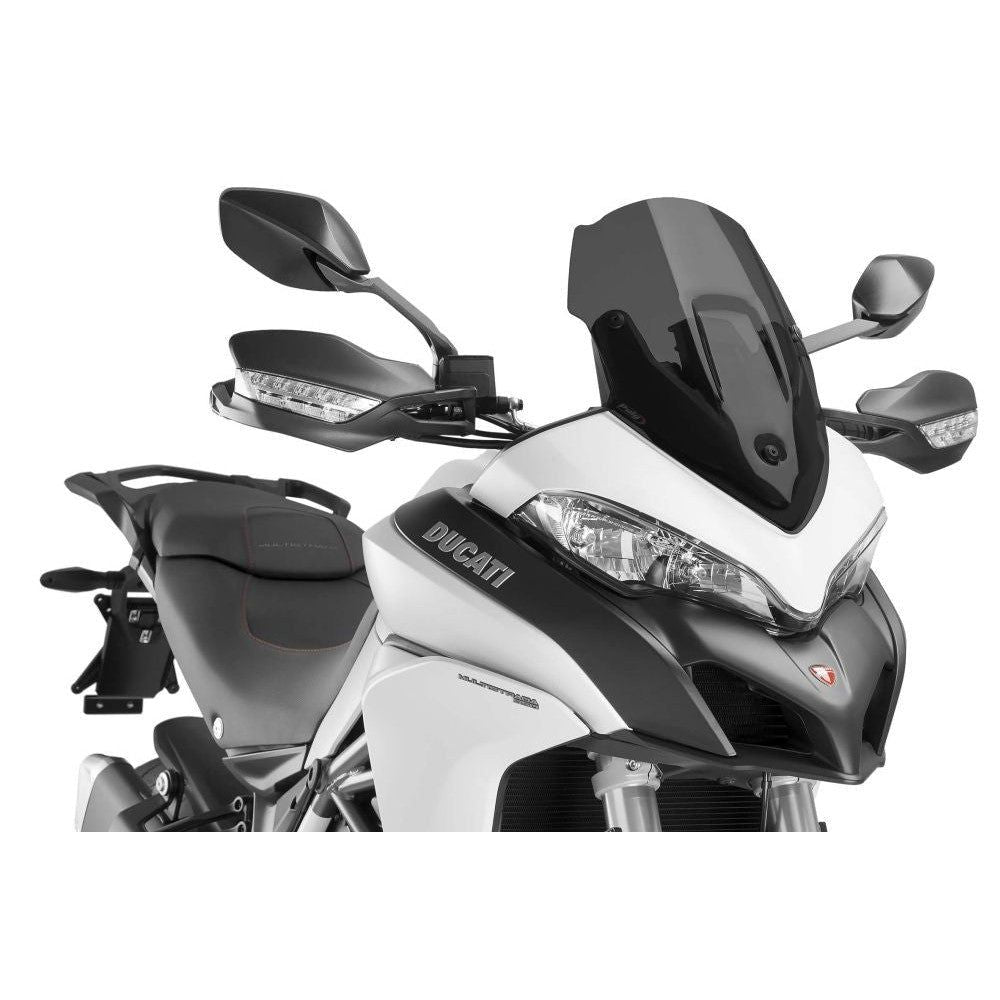 Puig Universal Windshield Racing Dark Smoke 3 mm - 7622F