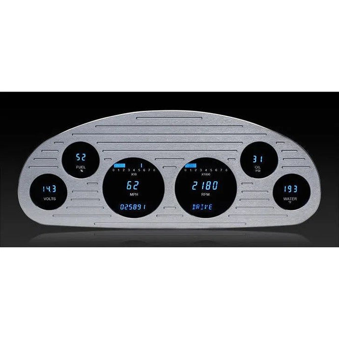 Dakota Digital 1933-1934 Chevrolet Series III Gauge Kit with Teal/Blue Display VFD3-33C-M-Z