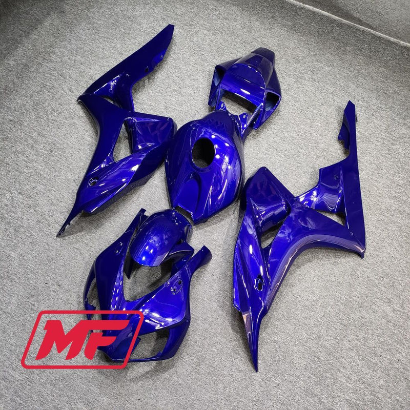 Load image into Gallery viewer, Monster Fairings Full Kit Honda CBR1000RR 06-07 Solid Blue + Windshield + Gas Tank Cover
