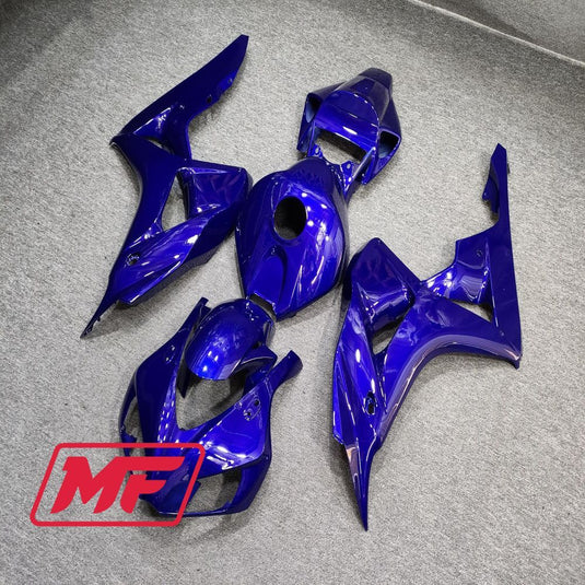 Monster Fairings Full Kit Honda CBR1000RR 06-07 Solid Blue + Windshield + Gas Tank Cover