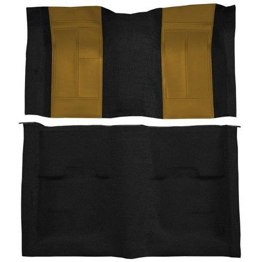 ACC Replacement Carpet Kit For 1970 Ford Mustang Mach I with 2 Ivy Gold Inserts Fastback - CHOOSE COLOR