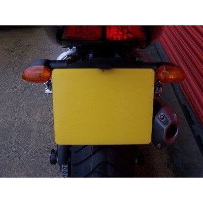Load image into Gallery viewer, R&amp;G Racing Black Tail Tidy License Plate Holder For 2006-2012 Yamaha FZ1 S
