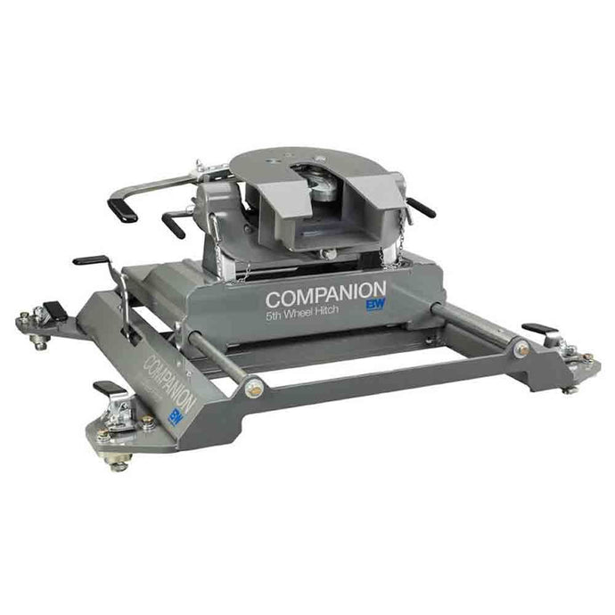 B&W (RVK3670) Companion 20K Fifth Wheel Hitch with Slider for Ram 2500 & 3500 with OEM Prep Pkg