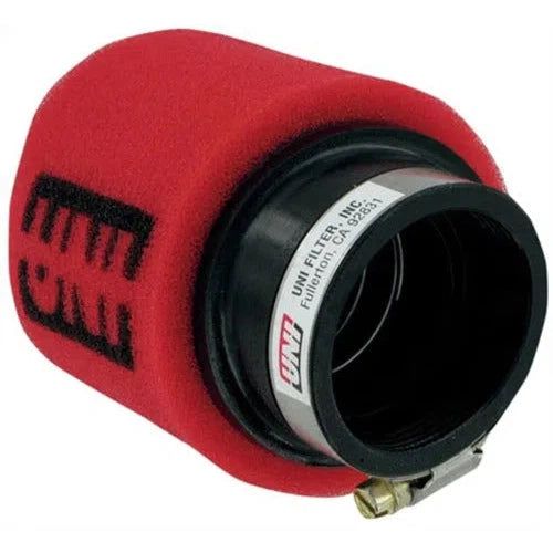 Uni Air Filter Clamp On Pod 2 50mm ID x 4 Long Dual Stage Angled UP-4200AST