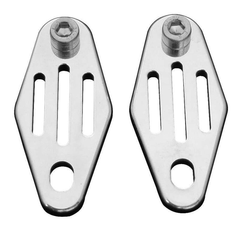 Load image into Gallery viewer, Modquad Exhaust Hanger Straight Lines Polished
