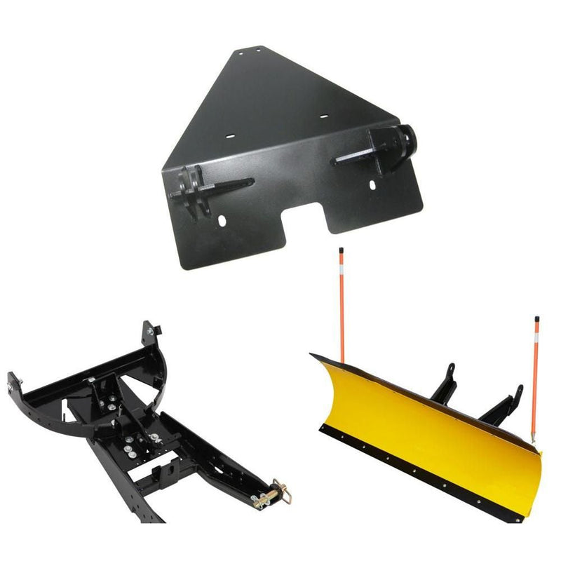 Load image into Gallery viewer, Denali Black UTV Snow Plow Kit For Can-Am Commander 1000 4X4 2010-2020

