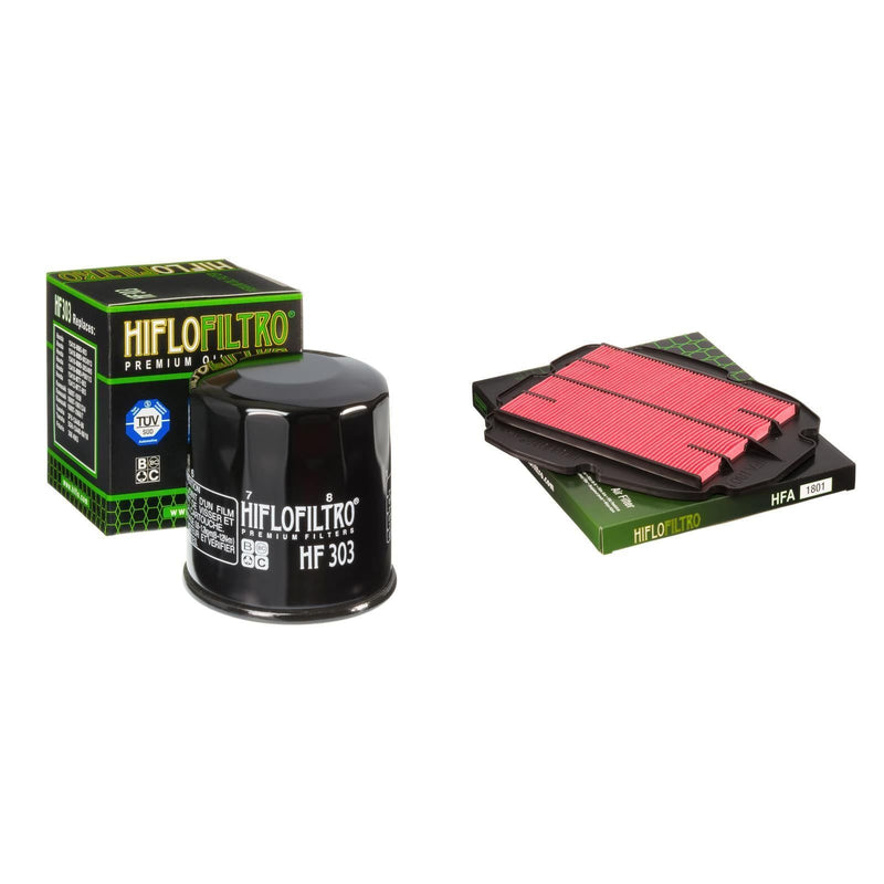 Load image into Gallery viewer, Oil and Air Filter Kit for HONDA VFR800 F1-W,X Interceptor RC46 98-99
