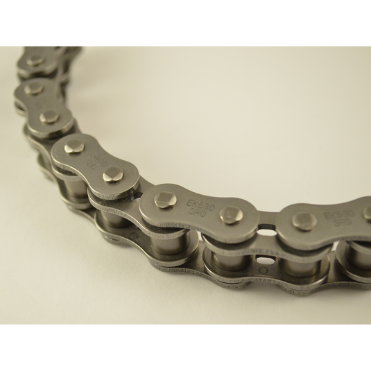 EK 630-SRO Motorcycle Drive Chain - Natural (Specify Links) Rivet Master Link