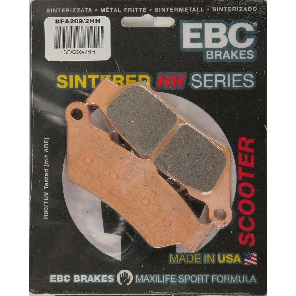 EBC 1 Pair SFA HH Series Scooter Sintered Brake Pads MPN SFA209/2HH
