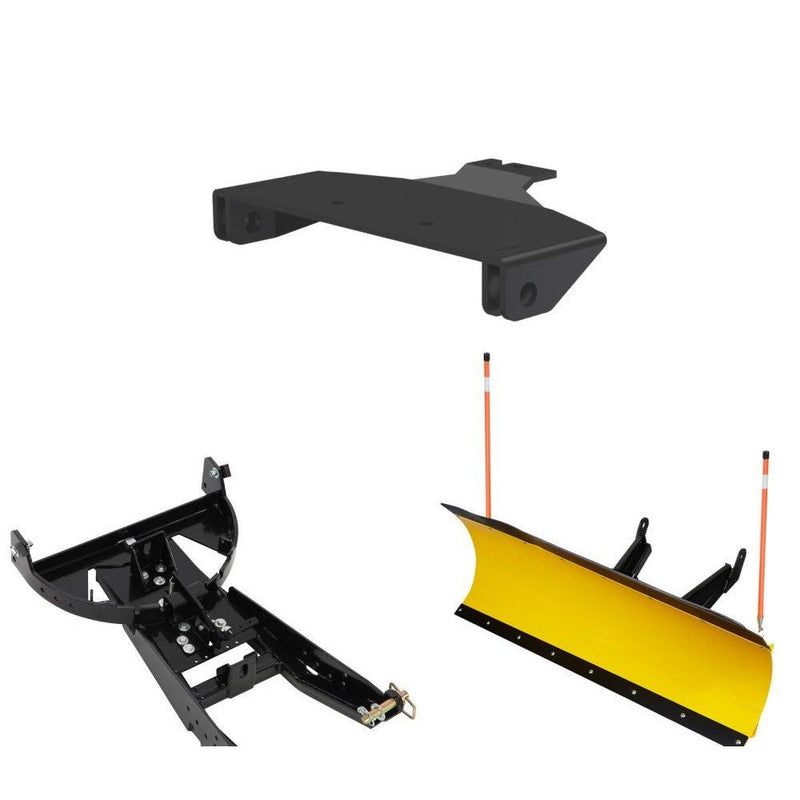 Load image into Gallery viewer, Denali Black UTV Snow Plow Kit For CF-Moto UFORCE 500 2016-2020

