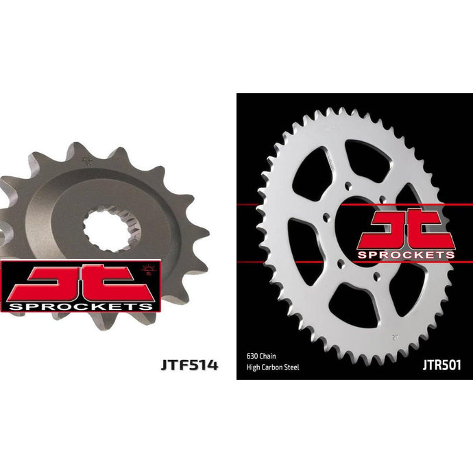 Front & Rear Sprocket Kit for KAWASAKI GPZ750-ZX750A1-A5-Unitrack 83-89
