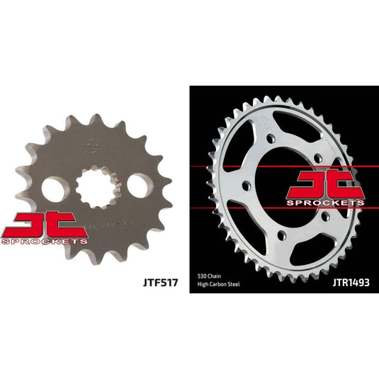 Front & Rear Sprocket Kit for KAWASAKI ZX-14R-ZX1400 JGF-Ninja ABS SE 16