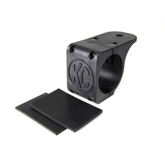 KC HiLiTES Bracket - Single - Tube Clamp Light Mount - Rubber Adjustment Shims - 2.75" -3.0"