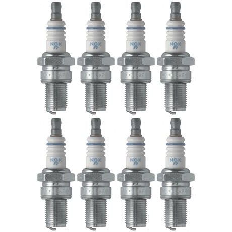 Set of 8 NGK Standard Spark Plugs for Kawasaki KX250-R 2006-2005 Engine 250cc