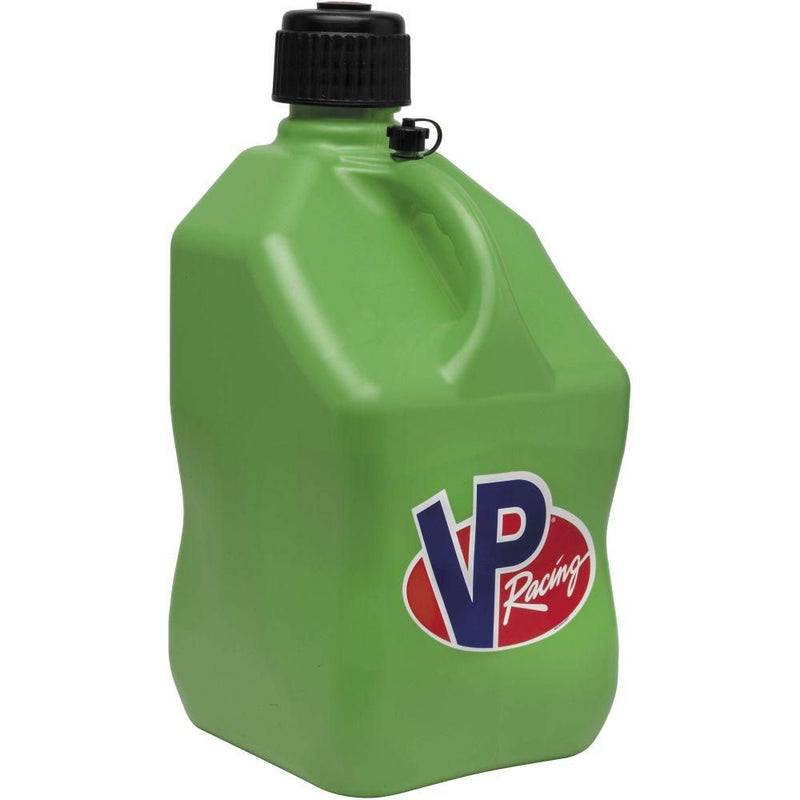 Load image into Gallery viewer, VP Racing 4 Pack Green 5.5 Gallon Square Utility Jugs + 2 Deluxe Fill Hoses
