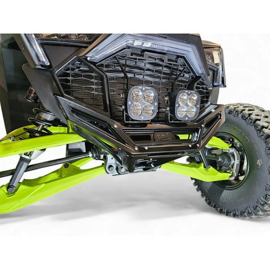 Elektric Offroad Lightweight Billet Black Aluminum Front Winch Bumper For Polaris RZR Pro R/Turbo R 2022-2024