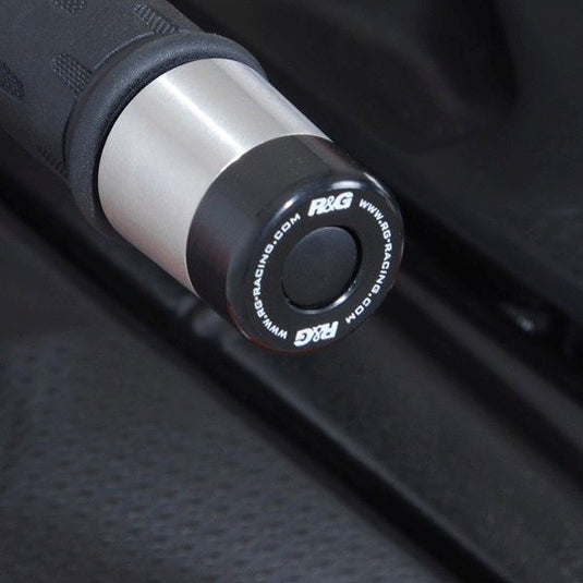 R&G Racing Black Bar End Sliders For 2019-2022 BMW S1000RR BE0123BK