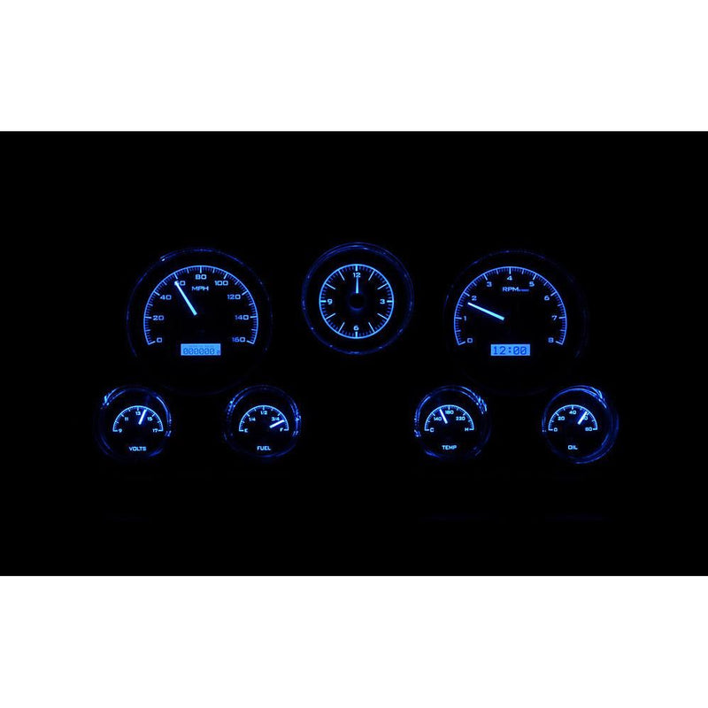 Load image into Gallery viewer, Dakota Digital 1967-1972 Chevrolet VHX Gauge Kit with Analog Clock VHX-67C-PA

