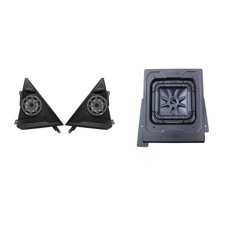 Load image into Gallery viewer, SSV Works Front 6.5&#39;&#39; Kicker Speaker Pods And L7 Subwoofer Box For Slingshot 15-21
