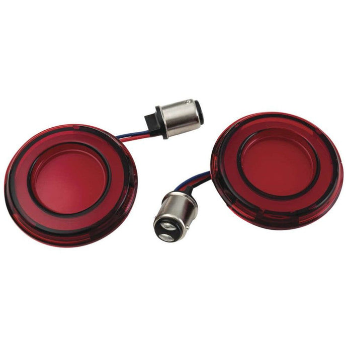 Kuryakyn Red Tracer LED Turn Signal Insert For Harley Road King FLHRXS 2017-2021