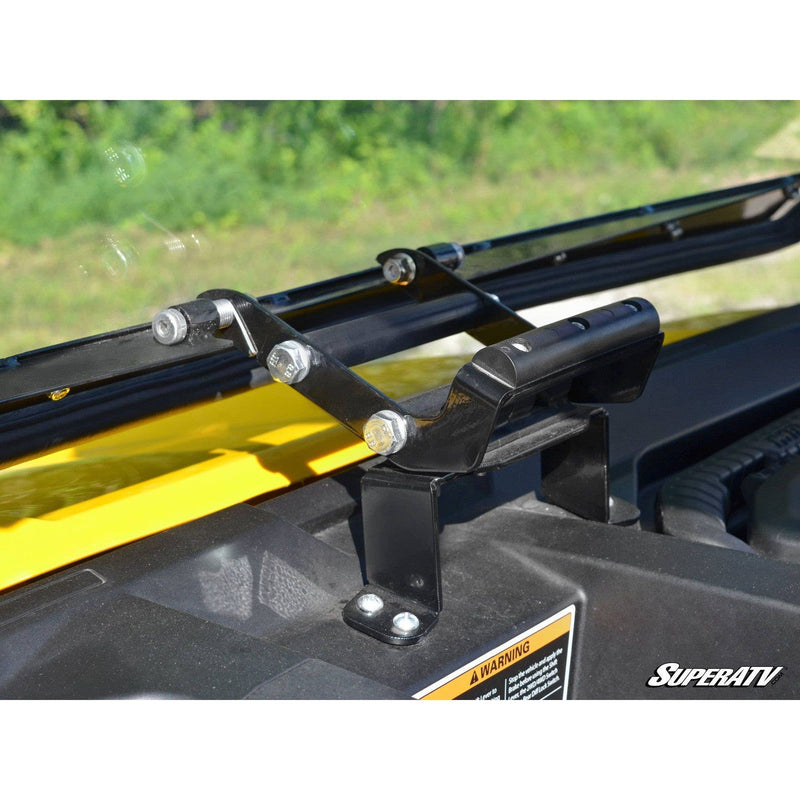 Load image into Gallery viewer, SuperATV Can-Am Defender Scratch Resistant Flip Windshield FWS-CA-DEF-70
