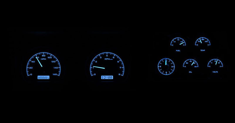 Load image into Gallery viewer, Dakota Digital 1978-1982 Chevrolet Corvette VHX Gauge Kit with Analog Clock VHX-78C-VTA
