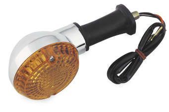 Load image into Gallery viewer, Turn Signal and Lens For Kawasaki ZL1000 Eliminator 1987 Front Left Orange
