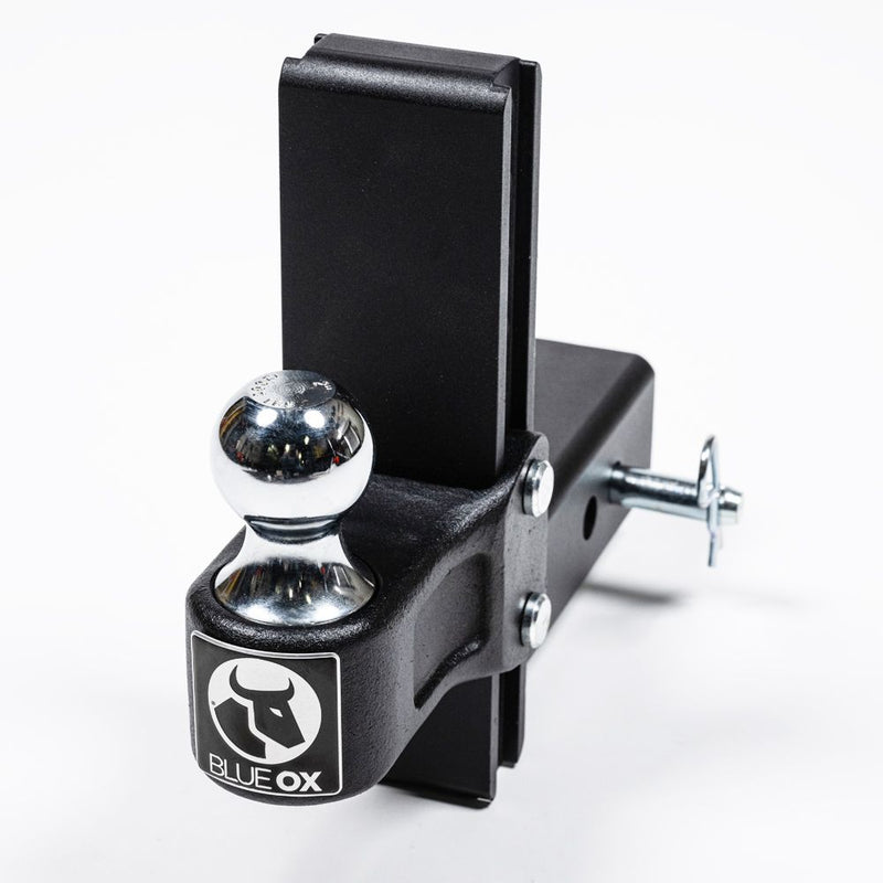 Load image into Gallery viewer, Blue Ox Adjustable Ball Mount fits 2 1/2 Inch Receiver Hitch, 7 Inch Drop/Rise, 12,000 lb Capacity
